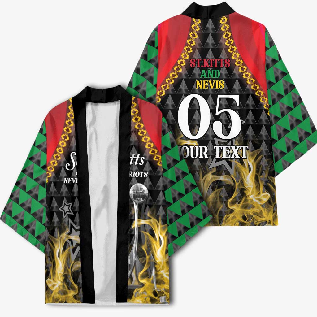 Custom St Kitts Nevis Cricket Patriots Kimono Road To Victory - Wonder Print Shop