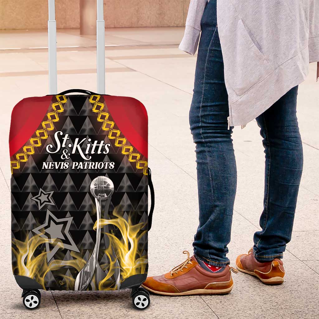 St Kitts Nevis Cricket Patriots Luggage Cover Road To Victory - Wonder Print Shop