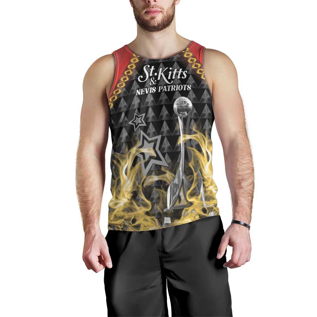 Custom St Kitts Nevis Cricket Patriots Men Tank Top Road To Victory - Wonder Print Shop