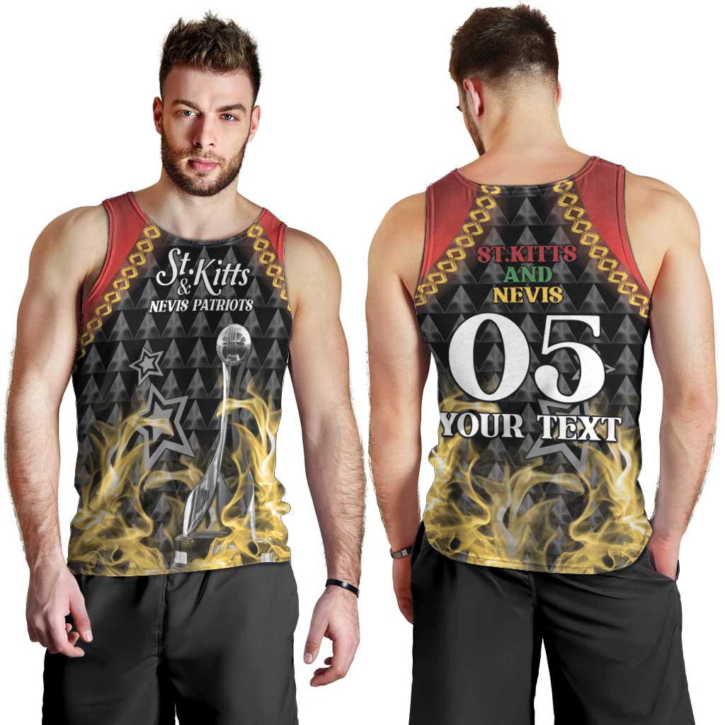 Custom St Kitts Nevis Cricket Patriots Men Tank Top Road To Victory - Wonder Print Shop