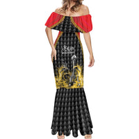 Custom St Kitts Nevis Cricket Patriots Mermaid Dress Road To Victory - Wonder Print Shop