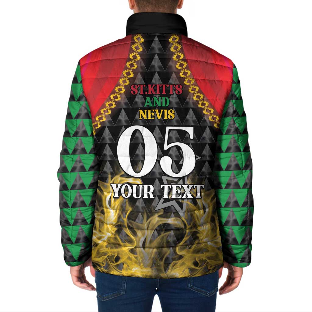 Custom St Kitts Nevis Cricket Patriots Padded Jacket Road To Victory - Wonder Print Shop
