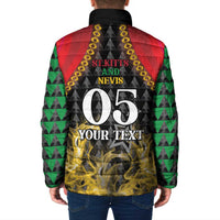 Custom St Kitts Nevis Cricket Patriots Padded Jacket Road To Victory - Wonder Print Shop