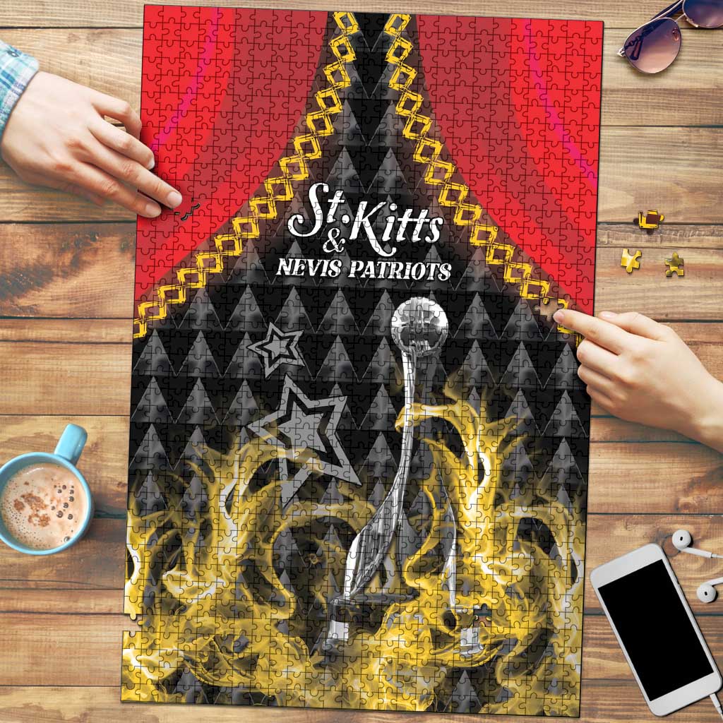 St Kitts Nevis Cricket Patriots Puzzle Road To Victory - Wonder Print Shop