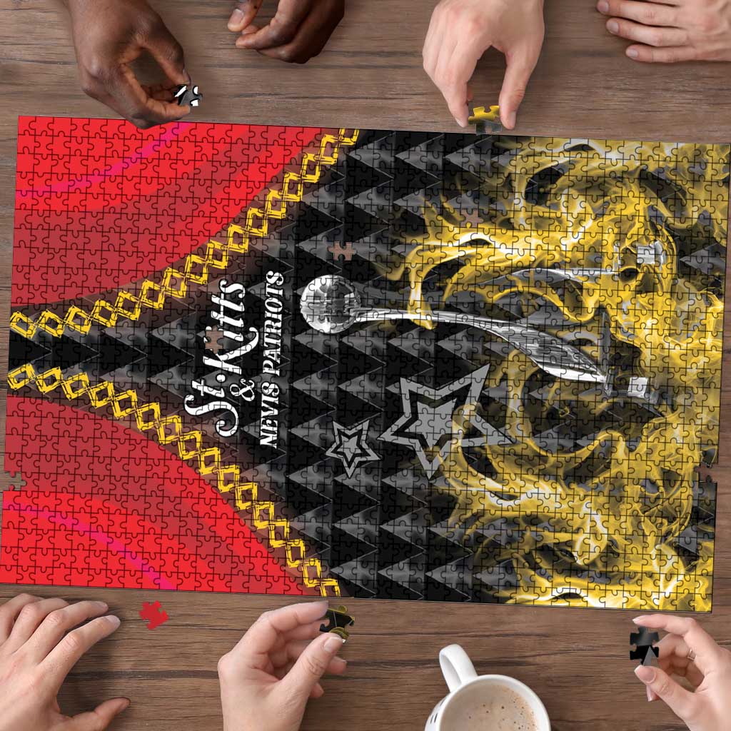 St Kitts Nevis Cricket Patriots Puzzle Road To Victory - Wonder Print Shop