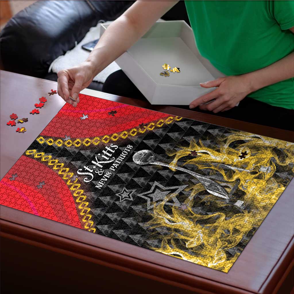 St Kitts Nevis Cricket Patriots Puzzle Road To Victory - Wonder Print Shop