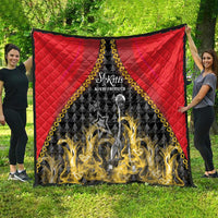 St Kitts Nevis Cricket Patriots Quilt Road To Victory - Wonder Print Shop