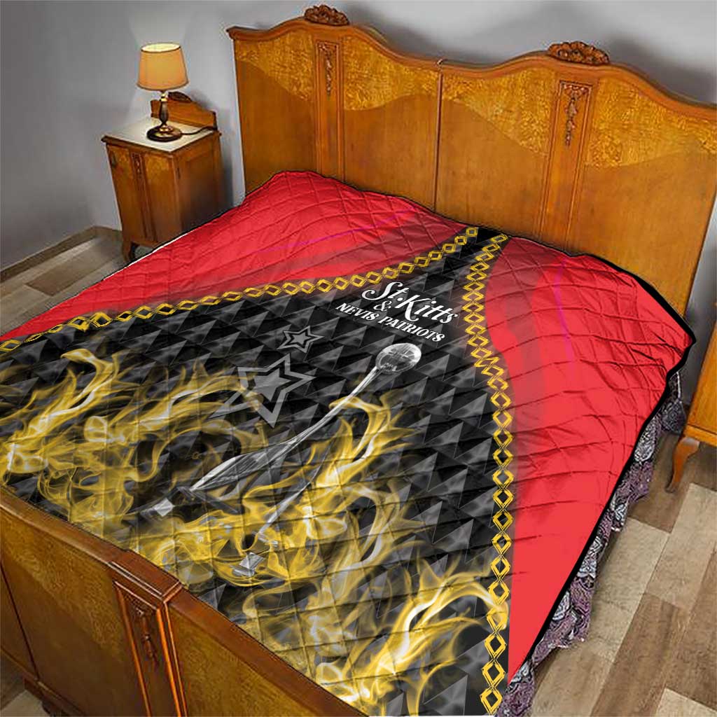 St Kitts Nevis Cricket Patriots Quilt Road To Victory - Wonder Print Shop