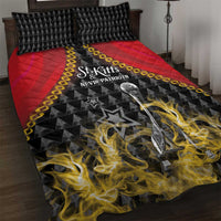 St Kitts Nevis Cricket Patriots Quilt Bed Set Road To Victory - Wonder Print Shop