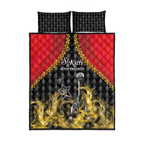 St Kitts Nevis Cricket Patriots Quilt Bed Set Road To Victory - Wonder Print Shop
