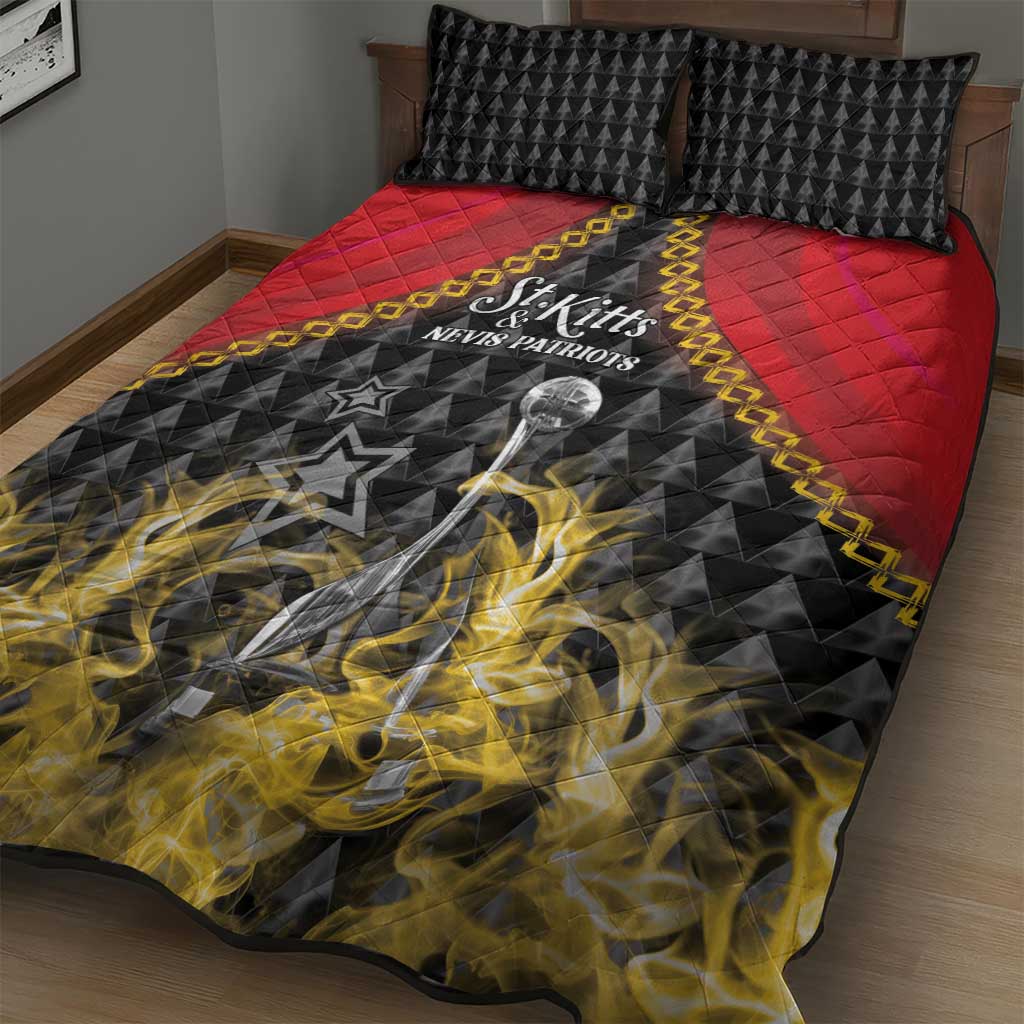 St Kitts Nevis Cricket Patriots Quilt Bed Set Road To Victory - Wonder Print Shop
