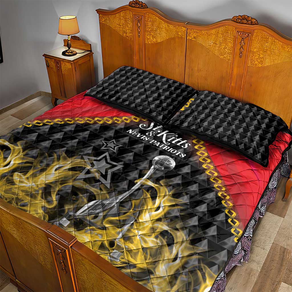 St Kitts Nevis Cricket Patriots Quilt Bed Set Road To Victory - Wonder Print Shop