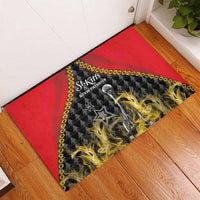 St Kitts Nevis Cricket Patriots Rubber Doormat Road To Victory - Wonder Print Shop