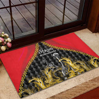 St Kitts Nevis Cricket Patriots Rubber Doormat Road To Victory - Wonder Print Shop