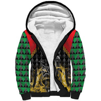 Custom St Kitts Nevis Cricket Patriots Sherpa Hoodie Road To Victory - Wonder Print Shop