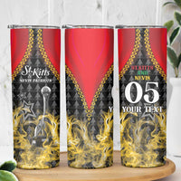 Custom St Kitts Nevis Cricket Patriots Skinny Tumbler Road To Victory - Wonder Print Shop