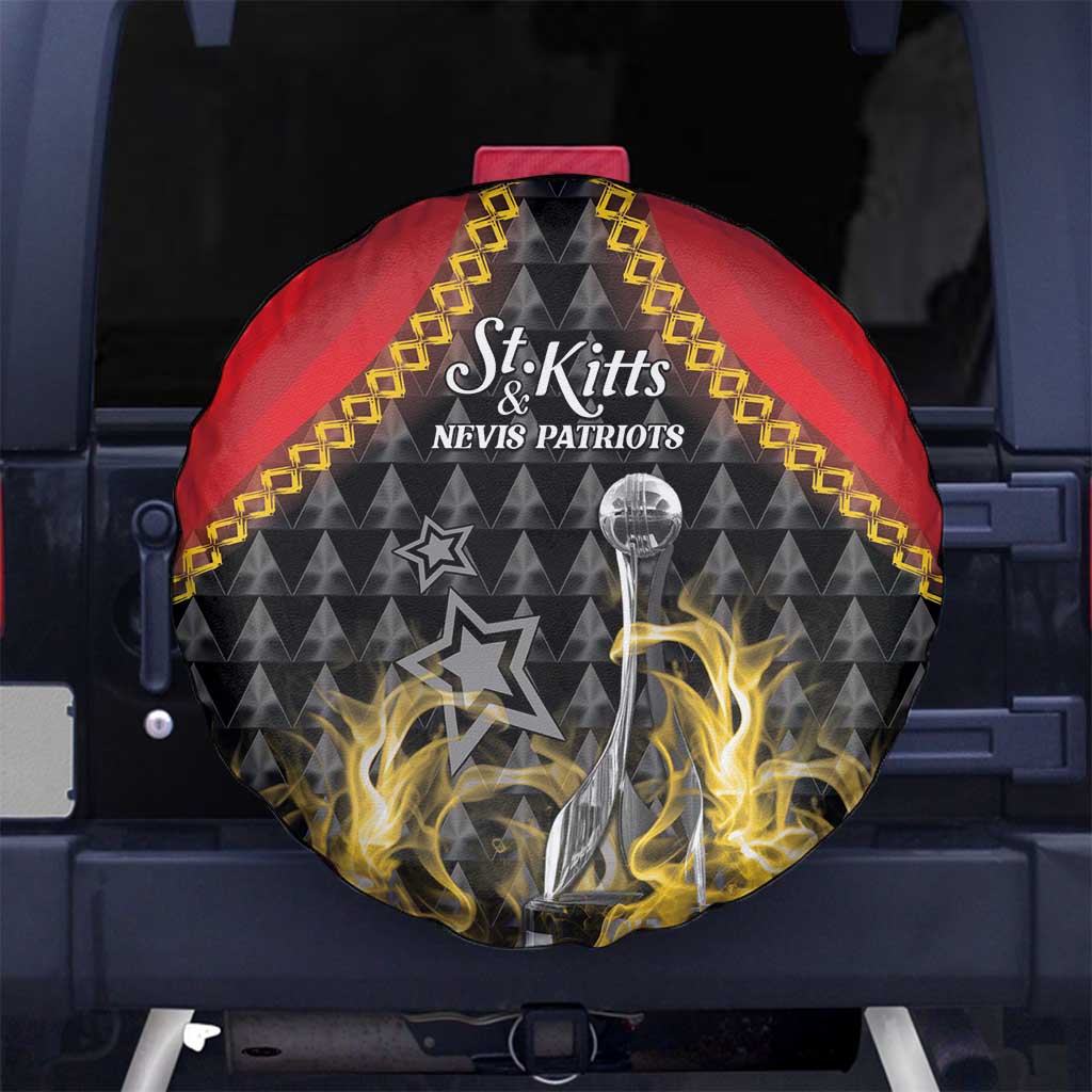 St Kitts Nevis Cricket Patriots Spare Tire Cover Road To Victory - Wonder Print Shop