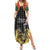 Custom St Kitts Nevis Cricket Patriots Summer Maxi Dress Road To Victory - Wonder Print Shop