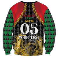 Custom St Kitts Nevis Cricket Patriots Sweatshirt Road To Victory - Wonder Print Shop