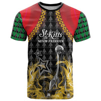 Custom St Kitts Nevis Cricket Patriots T Shirt Road To Victory - Wonder Print Shop