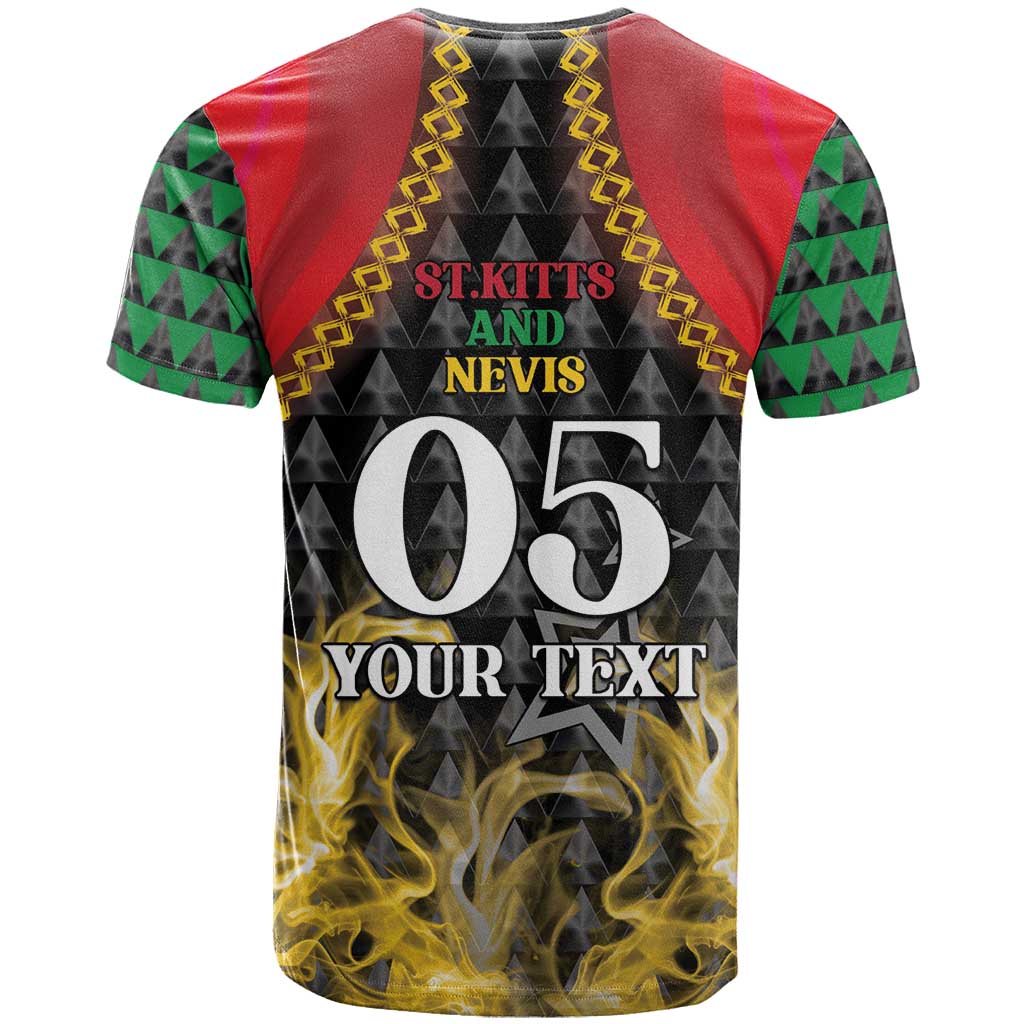 Custom St Kitts Nevis Cricket Patriots T Shirt Road To Victory - Wonder Print Shop