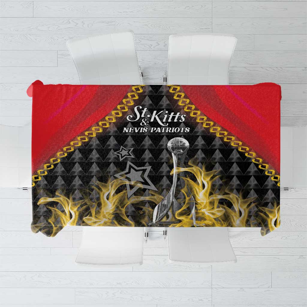 St Kitts Nevis Cricket Patriots Tablecloth Road To Victory - Wonder Print Shop