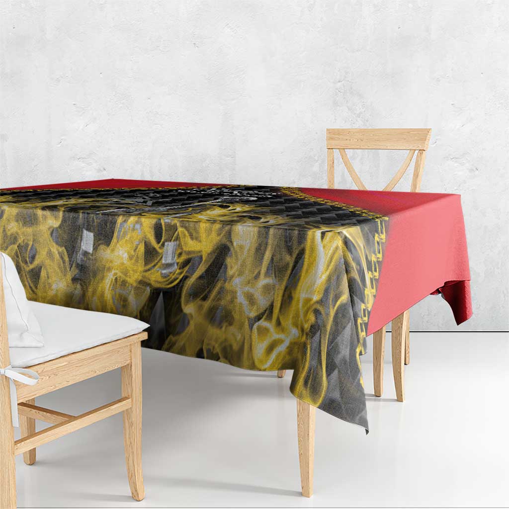 St Kitts Nevis Cricket Patriots Tablecloth Road To Victory - Wonder Print Shop