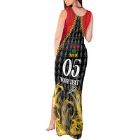 Custom St Kitts Nevis Cricket Patriots Tank Maxi Dress Road To Victory - Wonder Print Shop