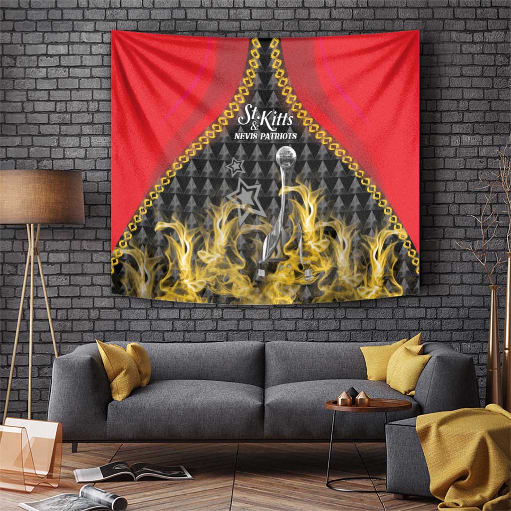 St Kitts Nevis Cricket Patriots Tapestry Road To Victory - Wonder Print Shop