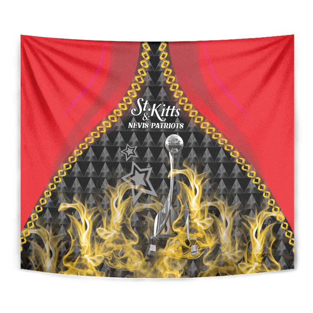 St Kitts Nevis Cricket Patriots Tapestry Road To Victory - Wonder Print Shop