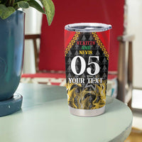 Custom St Kitts Nevis Cricket Patriots Tumbler Cup Road To Victory - Wonder Print Shop