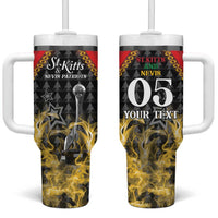 Custom St Kitts Nevis Cricket Patriots Tumbler With Handle Road To Victory - Wonder Print Shop