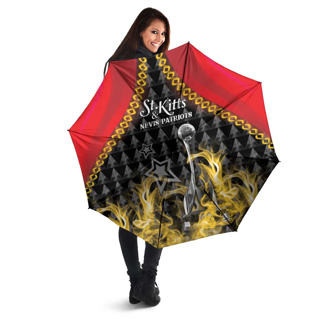 St Kitts Nevis Cricket Patriots Umbrella Road To Victory - Wonder Print Shop