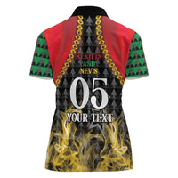 Custom St Kitts Nevis Cricket Patriots Women Polo Shirt Road To Victory - Wonder Print Shop