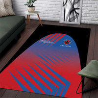 Antigua and Barbuda Cricket Area Rug Falcons Unstoppable - Wonder Print Shop