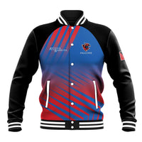 Custom Antigua and Barbuda Cricket Baseball Jacket Falcons Unstoppable - Wonder Print Shop