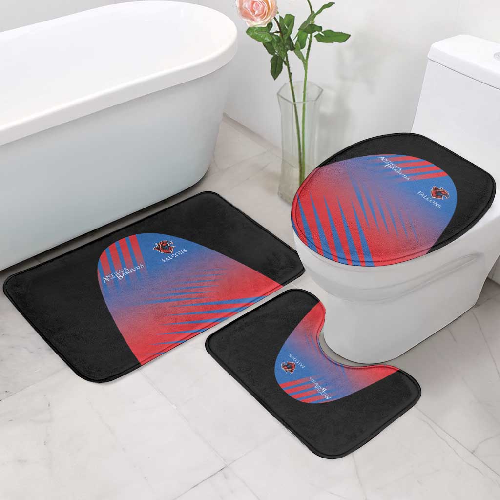 Antigua and Barbuda Cricket Bathroom Set Falcons Unstoppable - Wonder Print Shop