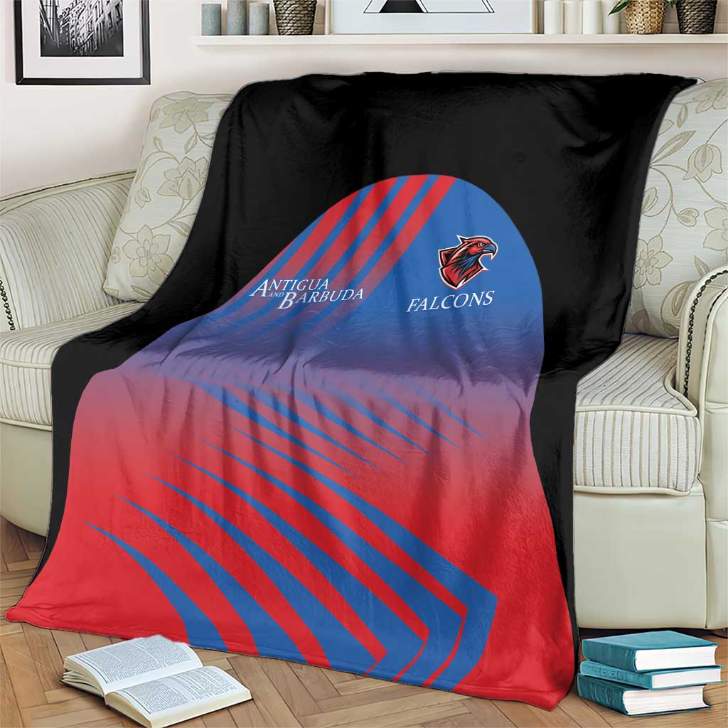Antigua and Barbuda Cricket Blanket Falcons Unstoppable - Wonder Print Shop