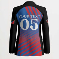 Custom Antigua and Barbuda Cricket Blazer Falcons Unstoppable - Wonder Print Shop