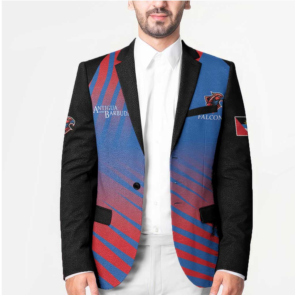 Custom Antigua and Barbuda Cricket Blazer Falcons Unstoppable - Wonder Print Shop
