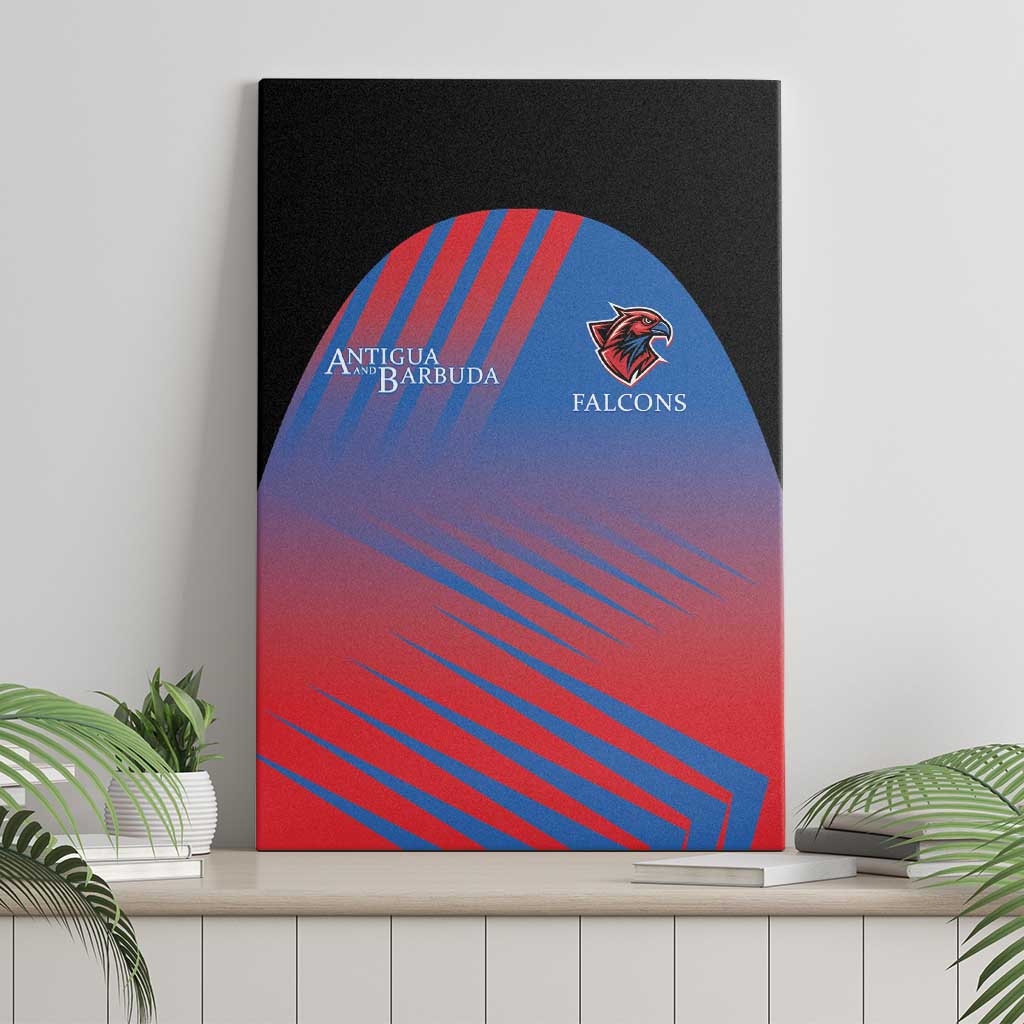 Antigua and Barbuda Cricket Canvas Wall Art Falcons Unstoppable - Wonder Print Shop