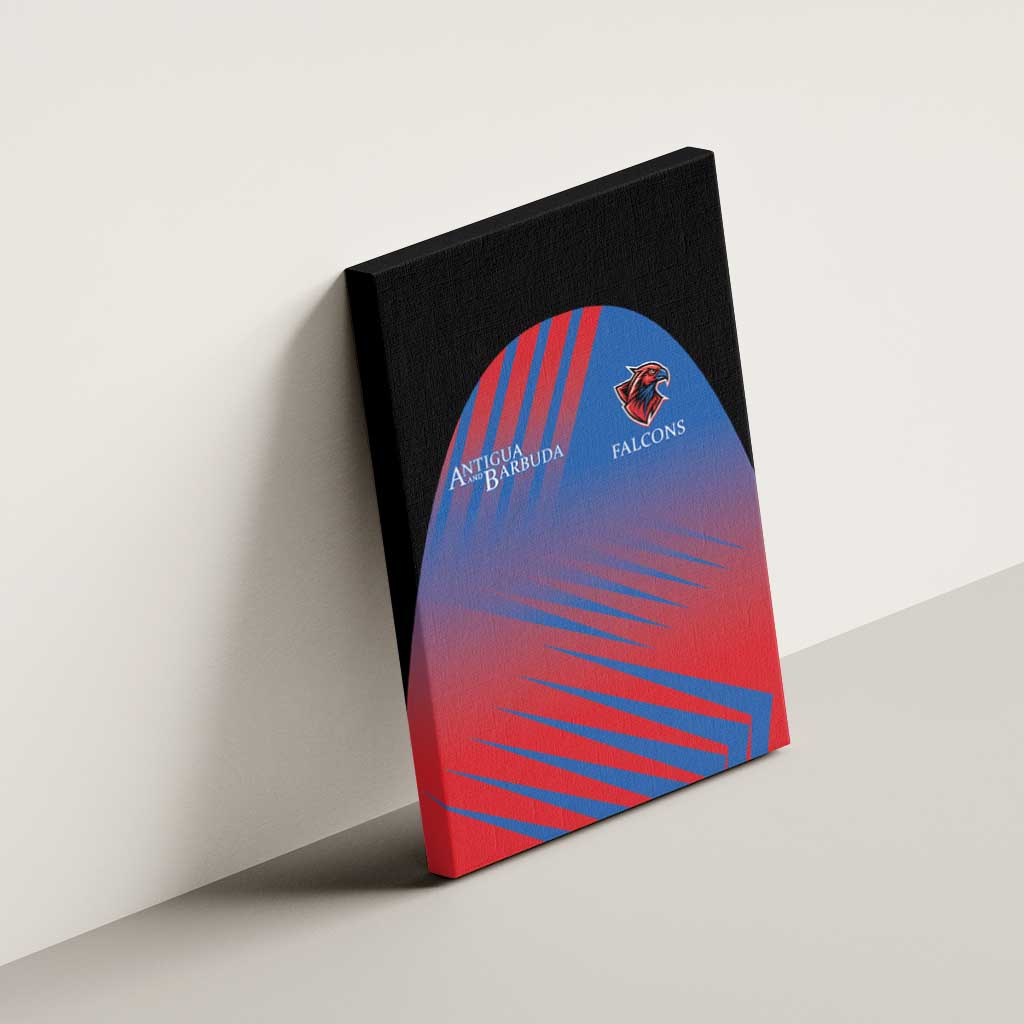 Antigua and Barbuda Cricket Canvas Wall Art Falcons Unstoppable - Wonder Print Shop