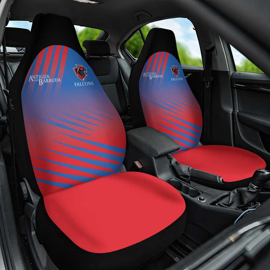Antigua and Barbuda Cricket Car Seat Cover Falcons Unstoppable - Wonder Print Shop