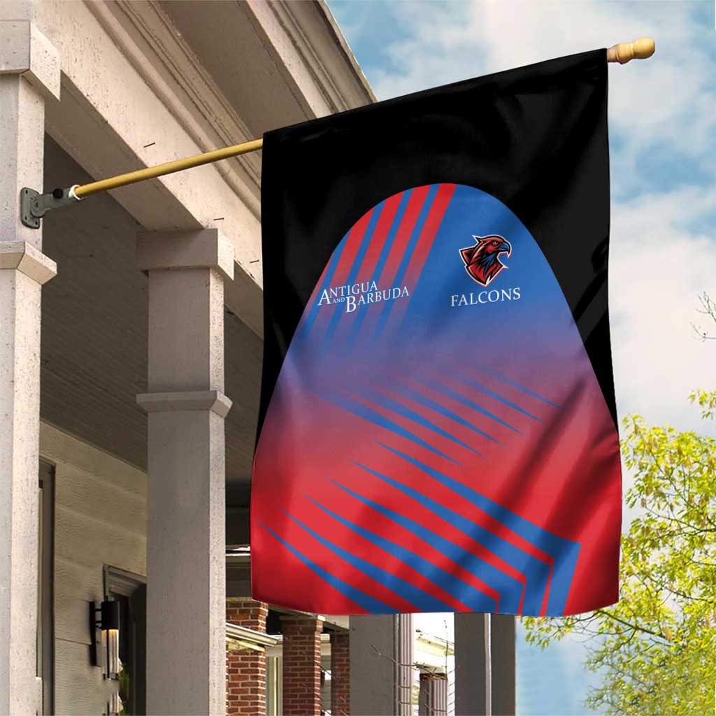 Antigua and Barbuda Cricket Garden Flag Falcons Unstoppable - Wonder Print Shop