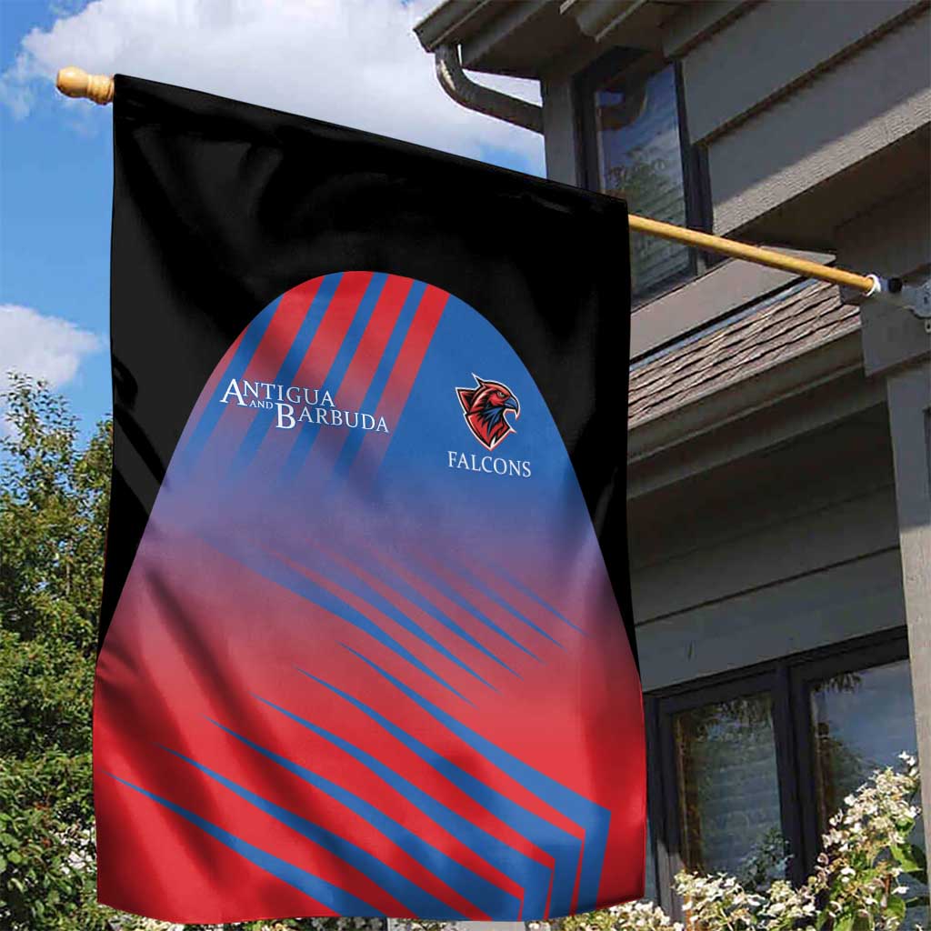 Antigua and Barbuda Cricket Garden Flag Falcons Unstoppable - Wonder Print Shop
