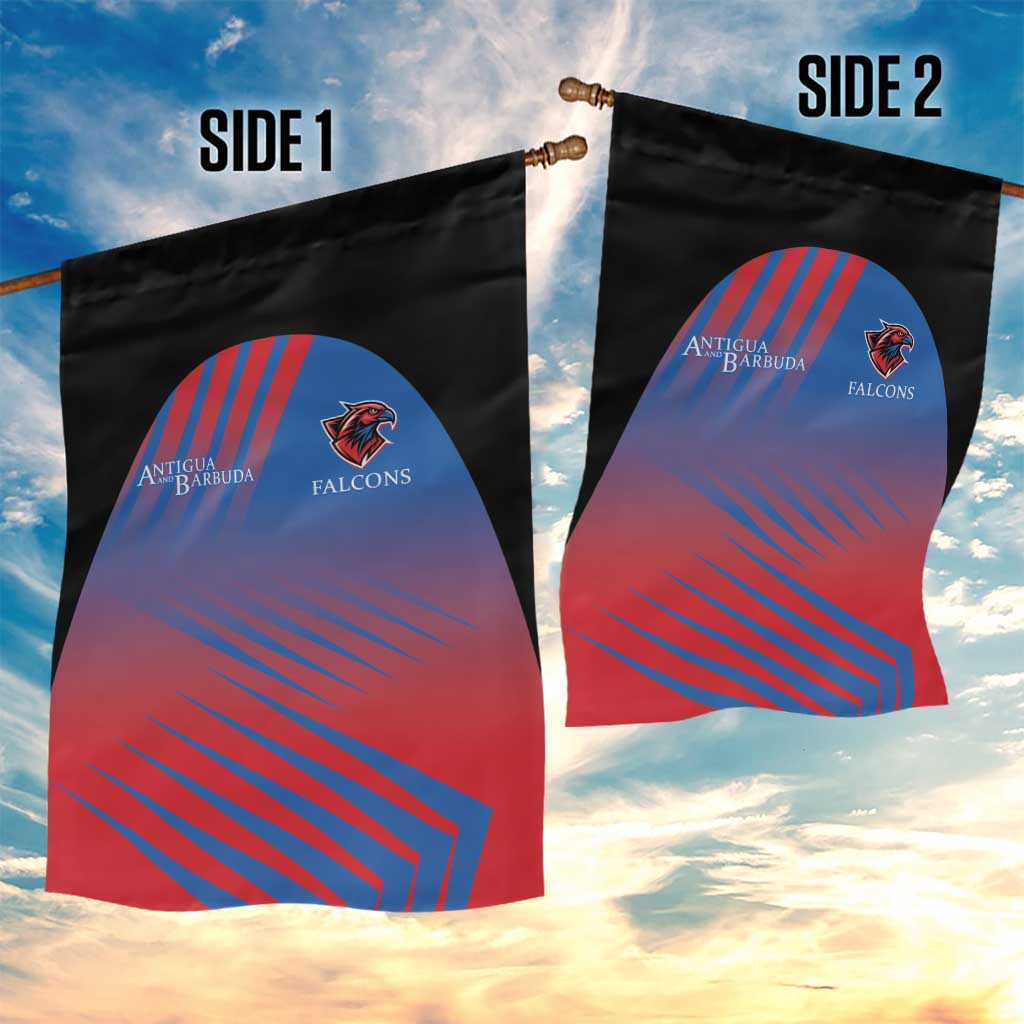 Antigua and Barbuda Cricket Garden Flag Falcons Unstoppable - Wonder Print Shop