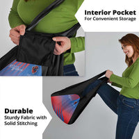 Antigua and Barbuda Cricket Grocery Bag Falcons Unstoppable - Wonder Print Shop