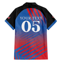 Custom Antigua and Barbuda Cricket Hawaiian Shirt Falcons Unstoppable - Wonder Print Shop