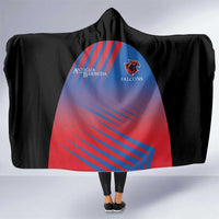 Antigua and Barbuda Cricket Hooded Blanket Falcons Unstoppable - Wonder Print Shop