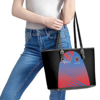 Antigua and Barbuda Cricket Leather Tote Bag Falcons Unstoppable - Wonder Print Shop